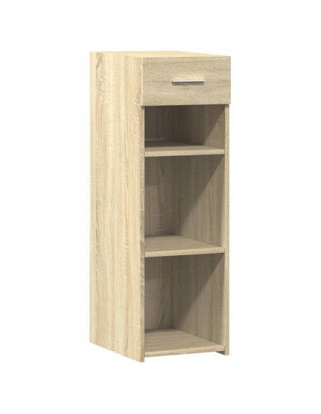 Credenza Rovere Sonoma 30x42,5x93 cm in Legno Multistrato