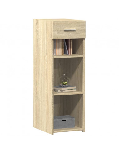 Credenza Rovere Sonoma 30x42,5x93 cm in Legno Multistrato