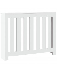 Copertura Termosifone Bianca 104x20x82 cm in Legno Multistrato 2