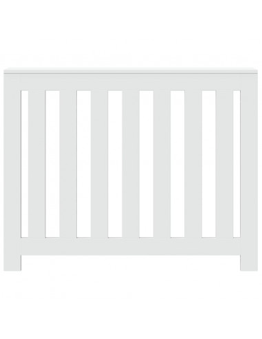 Copertura Termosifone Bianca 104x20x82 cm in Legno Multistrato