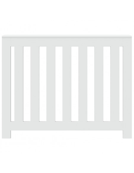 Copertura Termosifone Bianca 104x20x82 cm in Legno Multistrato