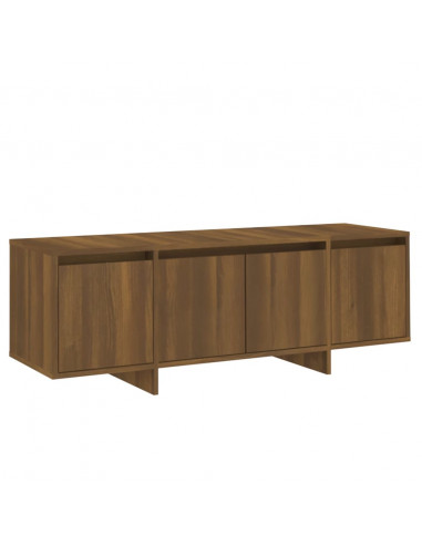 Mobile Porta TV Rovere Marrone 120x30x40,5 cm in Truciolato