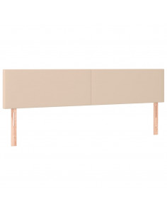 Testiere 2 pz Cappuccino 100x5x78/88 cm in Similpelle 2