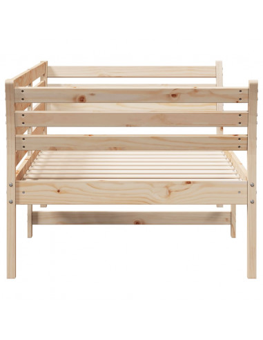 Dormeuse senza Materasso 90x190 cm in Legno Massello di Pino
