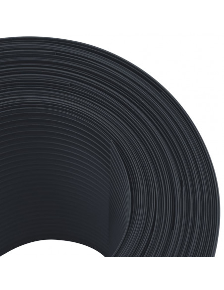 Schermi Privacy da Giardino 10 pz Nero 252,5x19 cm PVC