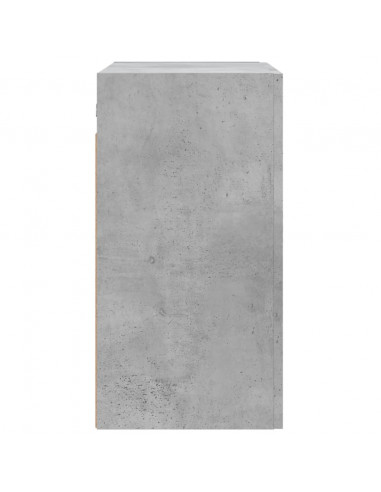 Mobile a Parete Grigio Cemento 60x31x60 cm in Legno Multistrato