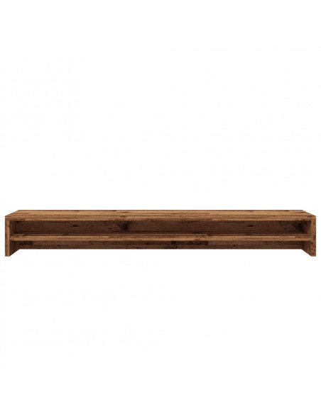 Supporto per Monitor Legno Antico 100x24x13cm Legno Multistrato