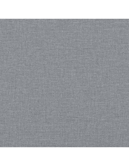Set di Divani 2 pz con Cuscini Grigio Chiaro in Tessuto