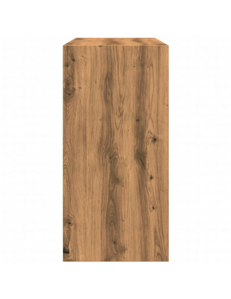 Credenza Rovere Artigianale 102x37x75,5 cm in Legno Multistrato