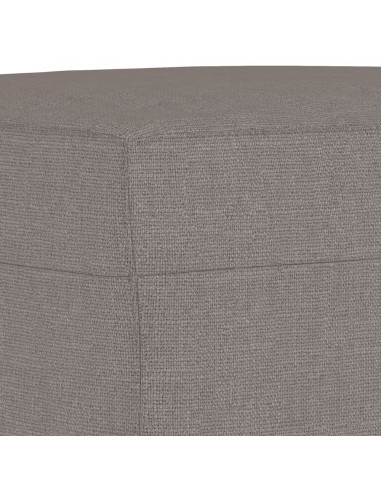 Set Divani 4 pz con Cuscini Tortora in Tessuto