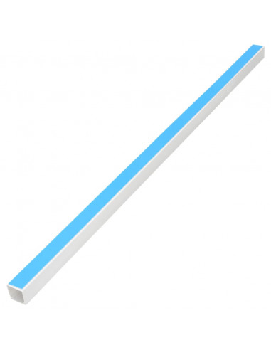 Canalina per Cavi Autoadesiva 15x10 mm 30 m in PVC