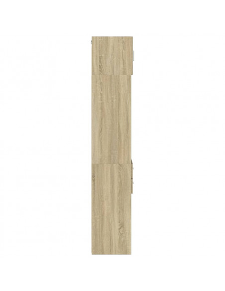 Mobile Sottile Rovere Sonoma 40x42,5x225 cm in Truciolato