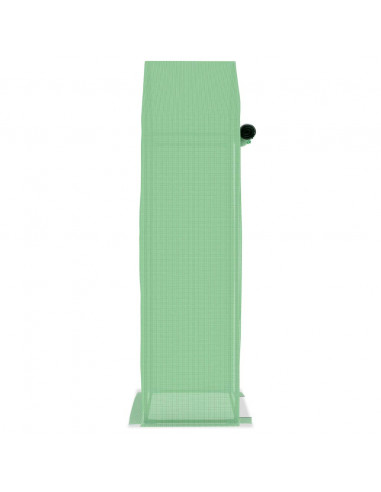 Serra con Struttura in Acciaio 0,5 m² 1x0,5x1,9 m