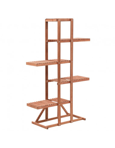 Piedistallo per Piante in Legno di Cedro 86x36x139 cm