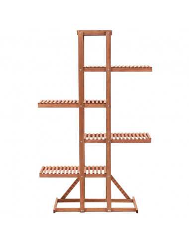 Piedistallo per Piante in Legno di Cedro 86x36x139 cm