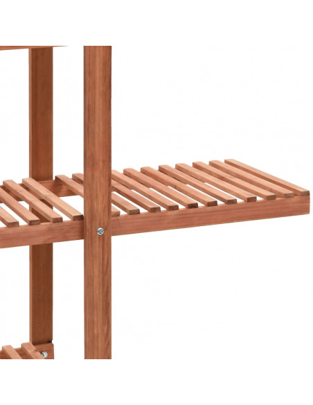 Piedistallo per Piante in Legno di Cedro 86x36x139 cm