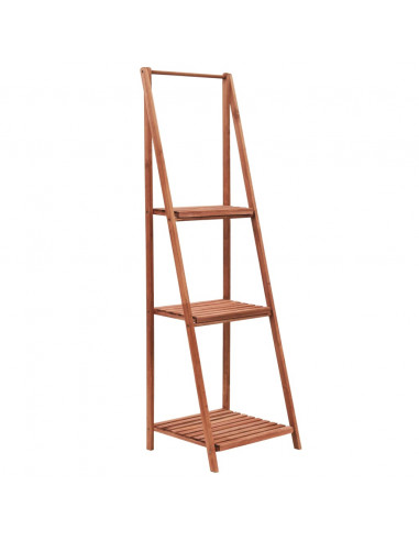 Piedistallo per Piante in Legno di Cedro 45x40x145 cm