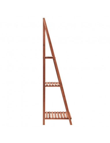 Piedistallo per Piante in Legno di Cedro 45x40x145 cm