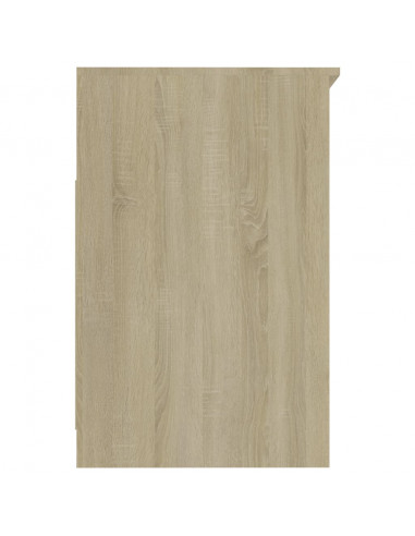 Cassettiera Rovere Sonoma 40x50x76 cm in Legno Multistrato