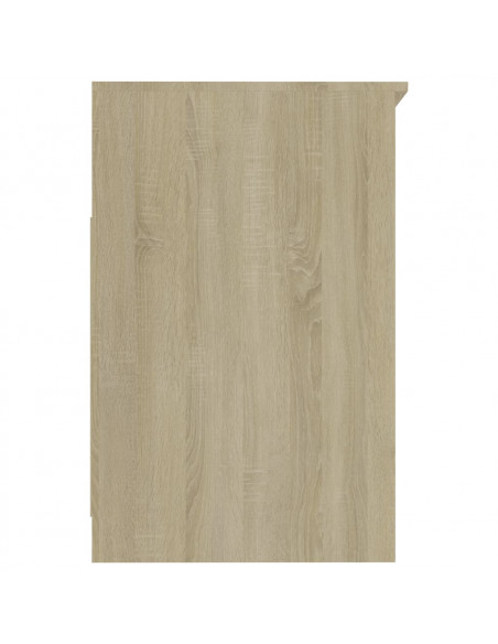 Cassettiera Rovere Sonoma 40x50x76 cm in Legno Multistrato