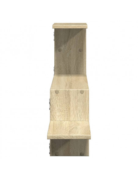 Scaffale a Parete Rovere Sonoma 104x15x49 cm in Truciolato