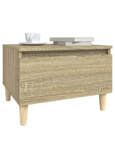 Tavolino Rovere Sonoma 50x46x35 cm in Legno Multistrato