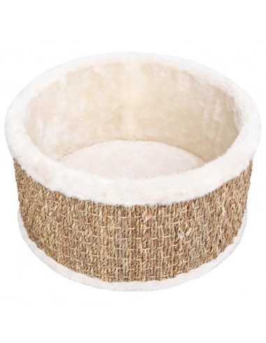 Cestino Rotondo per Gatti 36 cm in Giunco