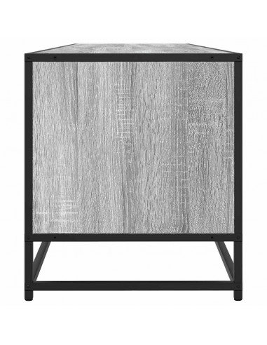 Mobile Porta TV Grigio Sonoma 180,5x40x46 cm in Truciolato