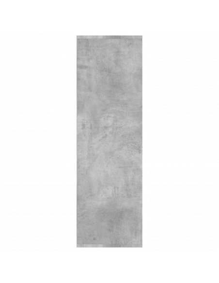 Libreria Grigio Cemento 98x29x97,5 cm in Legno Multistrato