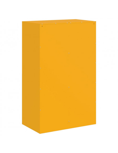 Credenza Antracite 67x39x107 cm in Acciaio