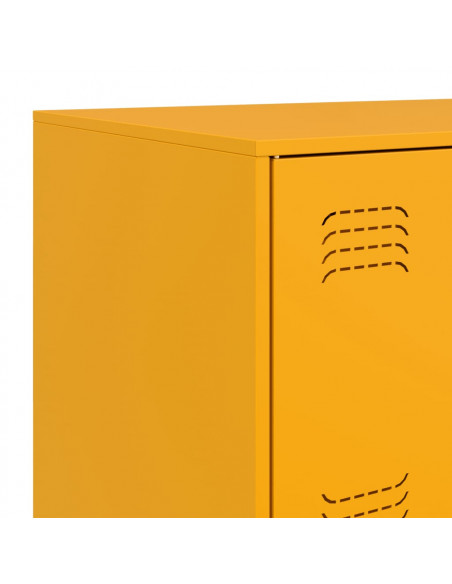 Credenza Antracite 67x39x107 cm in Acciaio