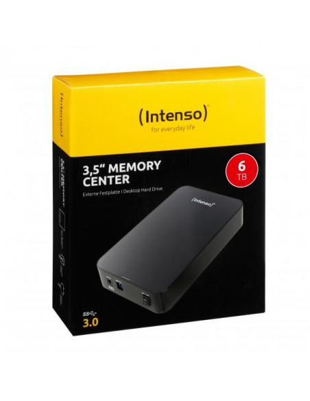 Intenso Memory Center disco rigido esterno 6000 GB Nero