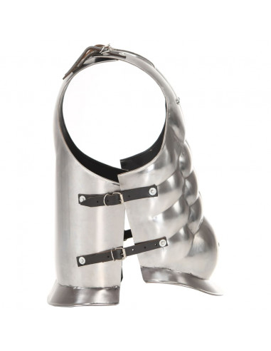 Corazza per Armatura Soldato Romano LARP in Acciaio Argento