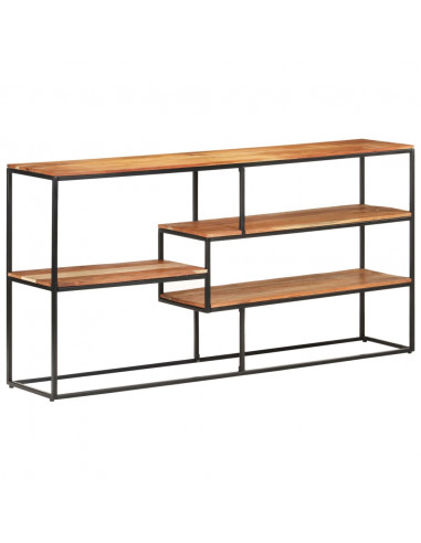 Credenza 150x30x75 cm in Legno Massello di Acacia