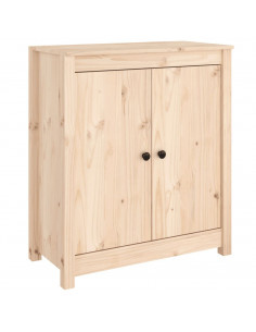 Credenza 70x35x80 cm in Legno Massello di Pino 2