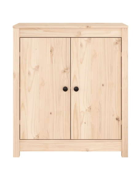 Credenza 70x35x80 cm in Legno Massello di Pino
