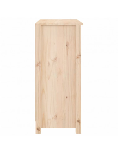 Credenza 70x35x80 cm in Legno Massello di Pino