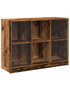 Credenza Legno Antico 102x37x75,5 cm in Legno Multistrato 2