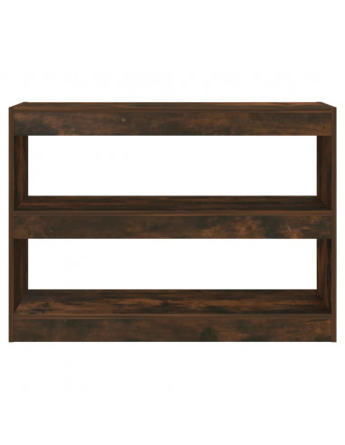 Libreria/Divisorio Rovere Fumo 100x30x72 cm