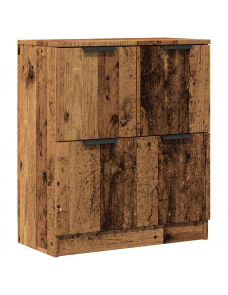 Credenza Legno Antico 60x30x70 cm in Truciolato