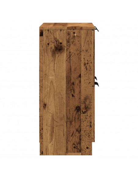 Credenza Legno Antico 60x30x70 cm in Truciolato