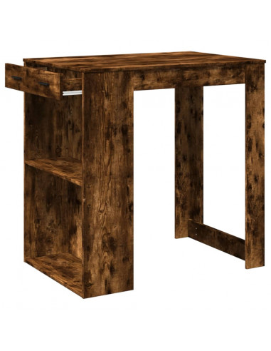 Tavolo Bar Rovere Artigianale 102x70x103,5 cm in Truciolato