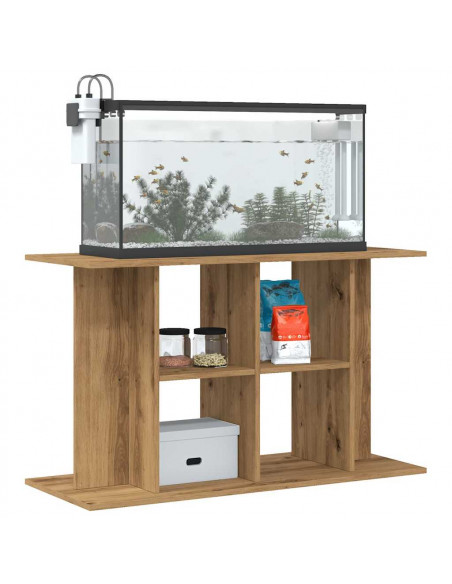 Supporto Acquario 100x40x60 cm Multistrato Rovere Artigianale