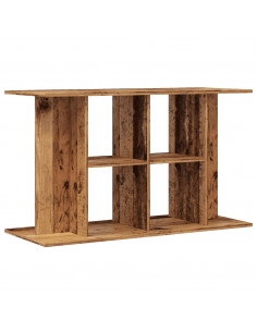 Supporto Acquario 100x40x60cm in Legno Multistrato Legno Antico 2