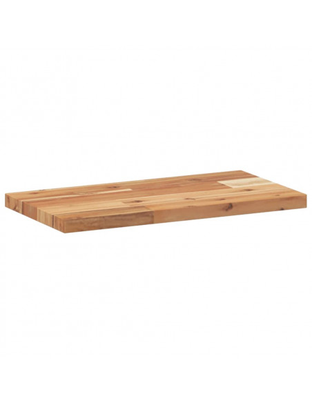 Mensole da Parete 4 pz 40x20x2 cm Legno Acacia Rifinito a Olio