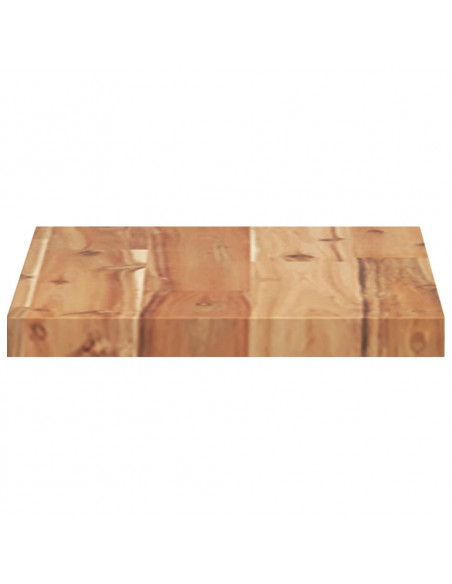 Mensole da Parete 4 pz 40x20x2 cm Legno Acacia Rifinito a Olio