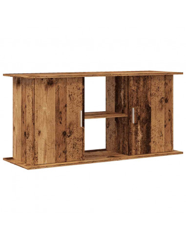 Supporto Acquario 121x41x58cm in Legno Multistrato Legno Antico