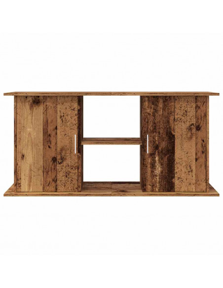Supporto Acquario 121x41x58cm in Legno Multistrato Legno Antico