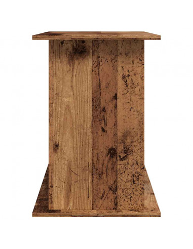 Supporto Acquario 121x41x58cm in Legno Multistrato Legno Antico