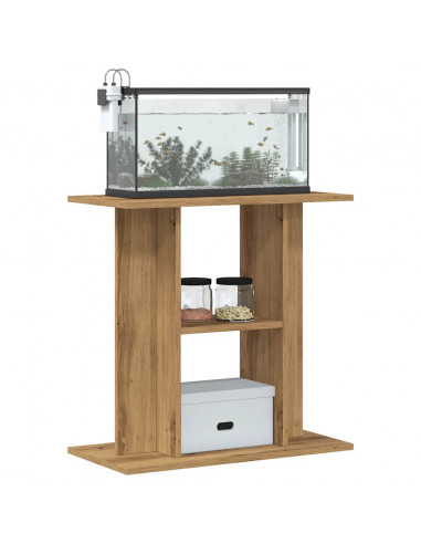 Supporto Acquario 60x30x60 cm Multistrato Rovere Artigianale